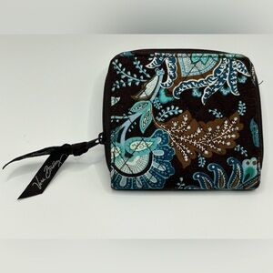 Vera Bradley Women's Floral‎ Wallet - Black and Blue